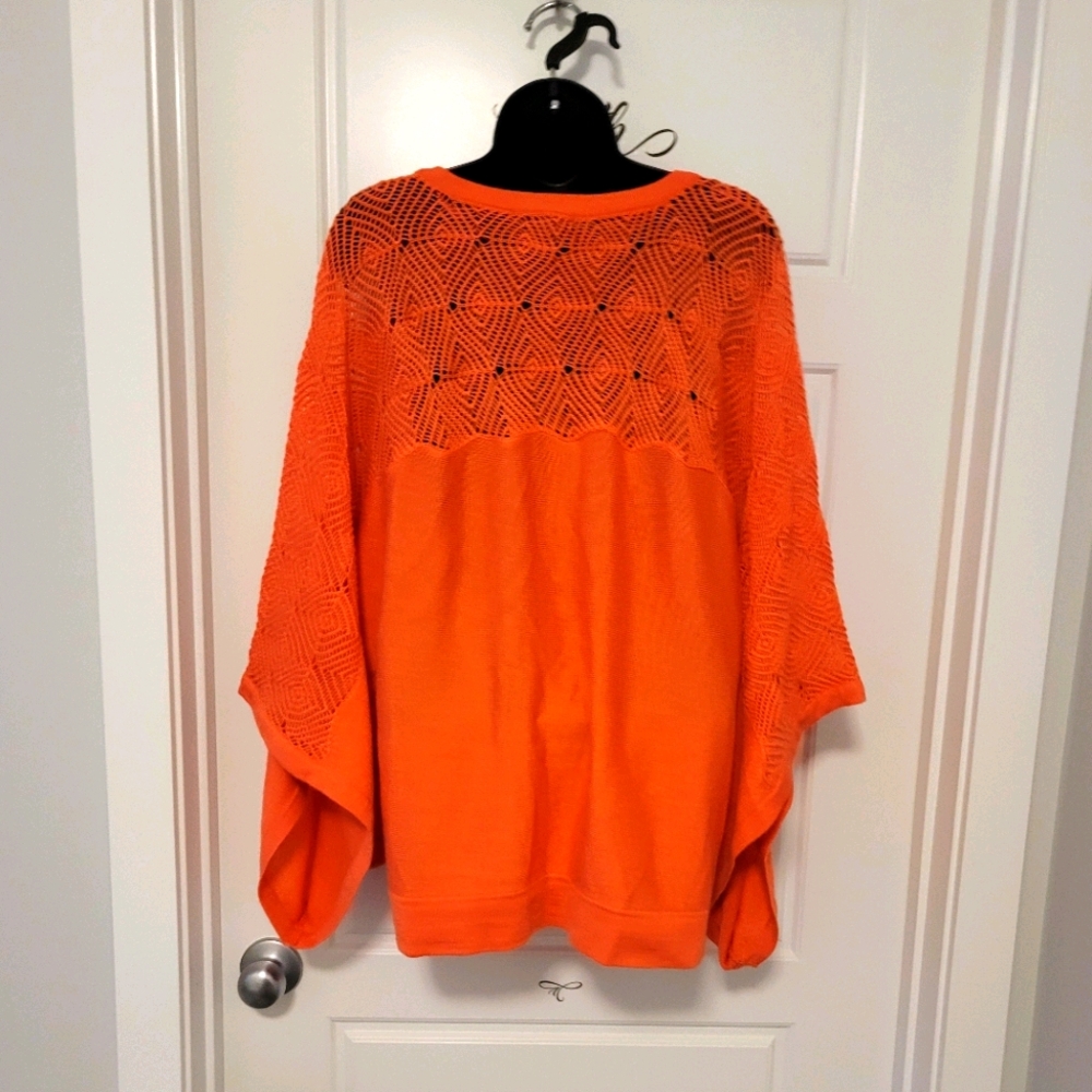 Beautiful orange Style&Co sweater. - Picture 5 of 6